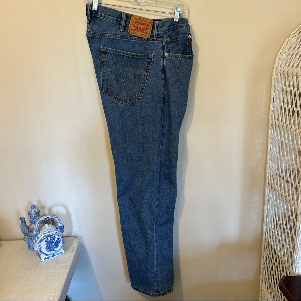 Levi’s 505 Blue Jeans Men’s 40/32 Denim Outdoor Zip Fly Straight Casual Outdoor